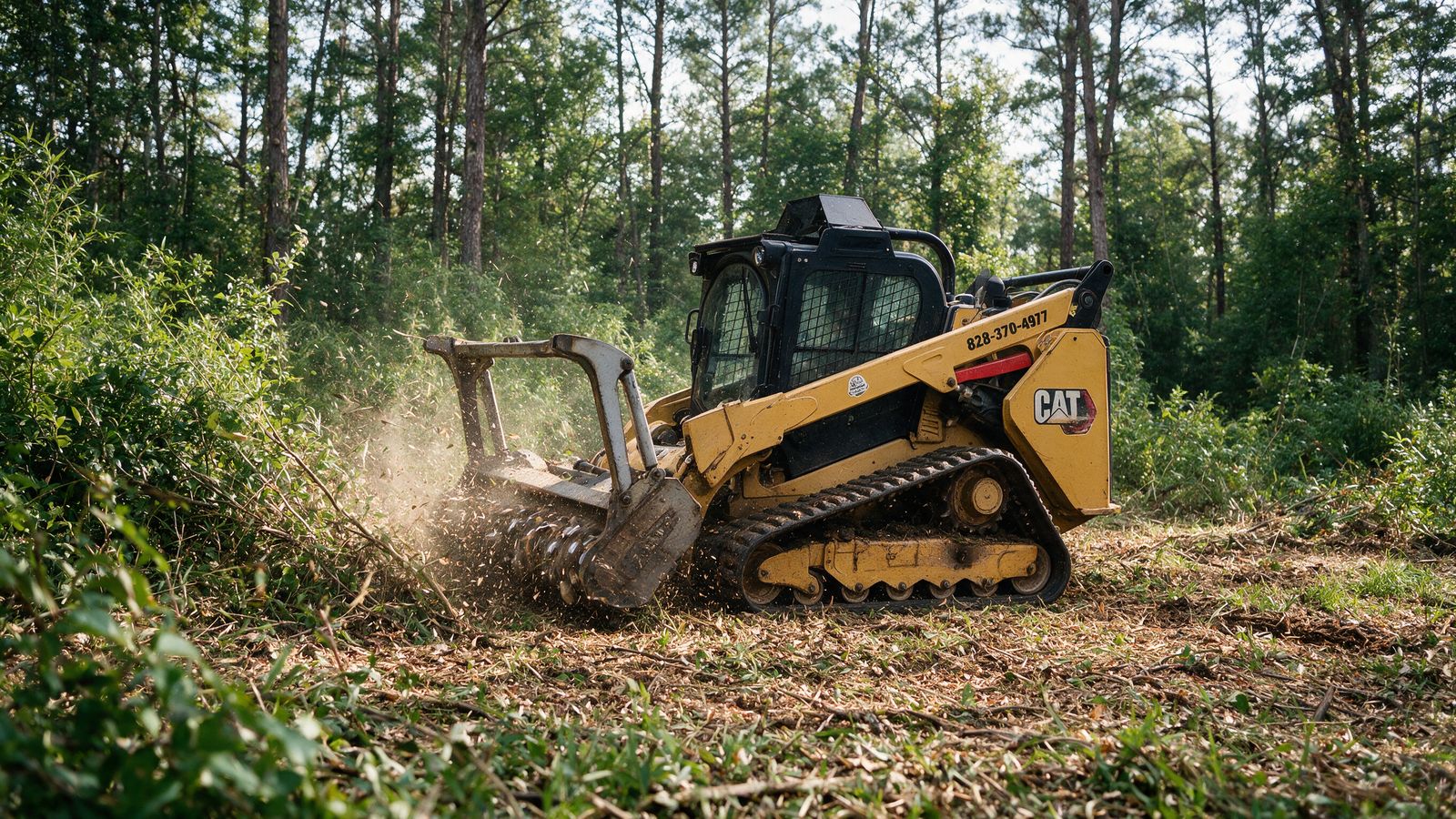 Forestry Mulching in Gastonia, NC